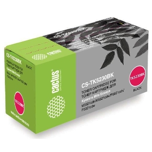 Картридж лазерный Cactus CS-TK5230BK черный (2600 стр.) для Kyocera Ecosys M5521cdn/M5521cdw/P5021cdn/P5021cdw