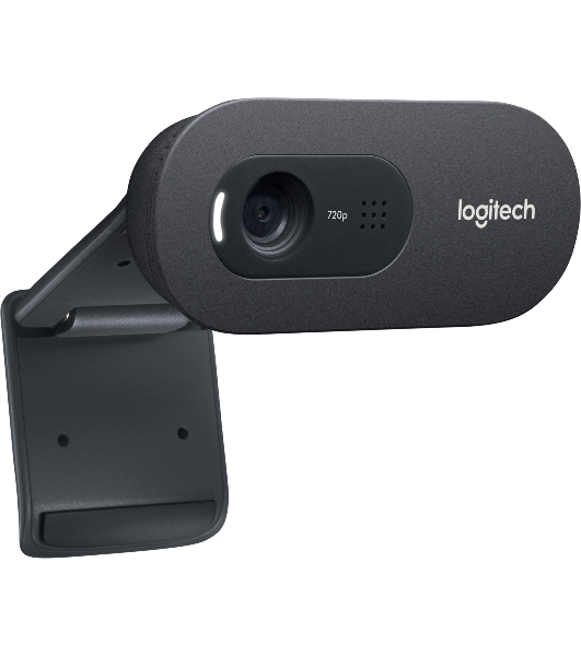 Веб-камера Logitech C270 HD 1280x720, 30 кадр/с, USB Type-A, микрофон (шумоподавление), автоосвещение, универсальное крепление