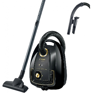 Пылесос Bosch BGL38GOLD черный/золотистый, 350/1700 Вт, уборка сухая, пылесборник мешок 4 л