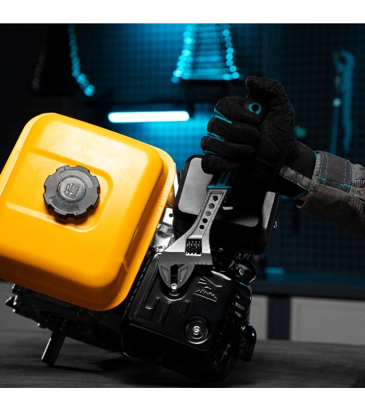 Ключ разводной Gross 15562 250 мм,CrV, двухкомпонентная ручка