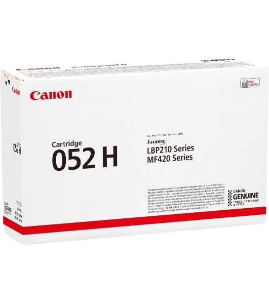 Картридж лазерный Canon 052 H 2200C002 черный (9200 стр.) для Canon MF421dw/MF426dw/MF428x/MF429x