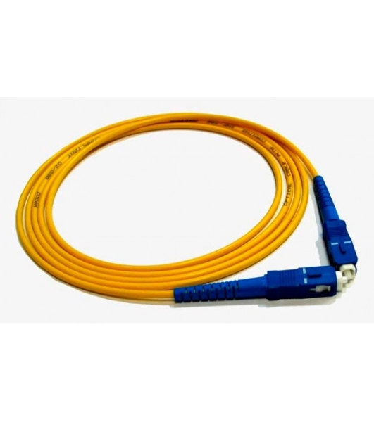 Патч-корд LANMASTER LAN-SC-SC/SU-1.0 1x SC-SC 1м LSZH оранжевый
