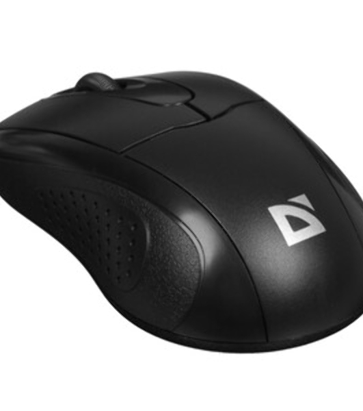 Мышь проводная Defender Standard MB-580 черный, 1000 dpi, USB, кнопки - 3
