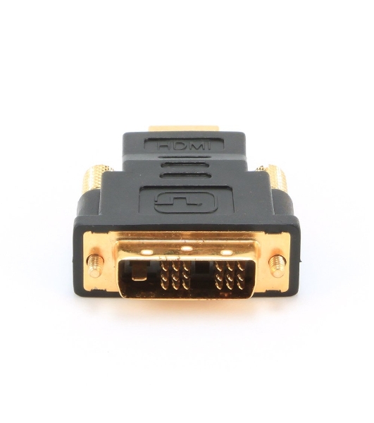 Адаптер (переходник) Gembird HDMI-DVI A-HDMI-DVI-1, 19M/19M, золотые разъемы, пакет