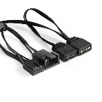 Вентилятор для корпуса ExeGate EX12025H3P4PSU-PWM.ARGb черный, 120 мм, 1800 об/мин, 26 дБ, 4 pin, фото3