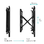 Настенное крепление ONKRON PRO7 Mдля видеостен 40”-70', черный, фото12