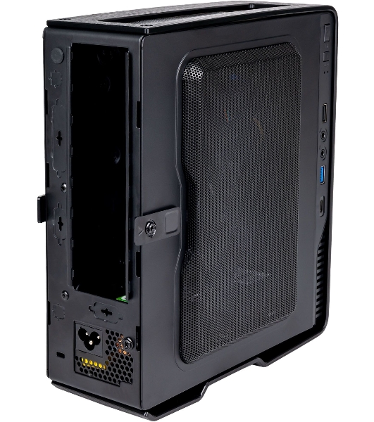 Корпус Hiper Vi7B черный 180W miniITX 1x92mm 2xUSB2.0 1xUSB3.0 audio bott PSU