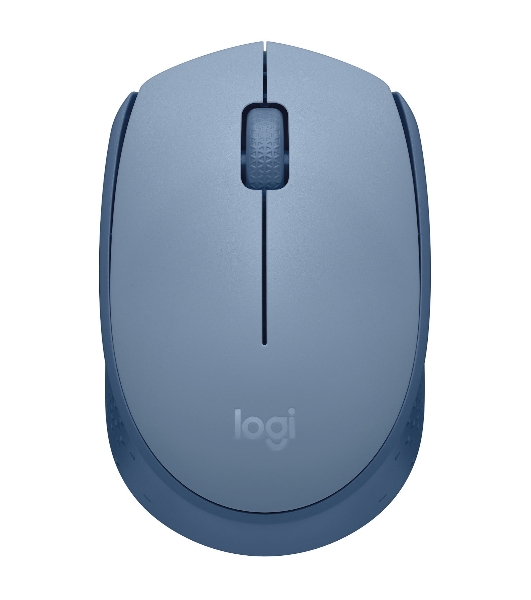 Мышь беспроводная Logitech M171 голубой, 1000 dpi, радиоканал, USB, кнопки - 3