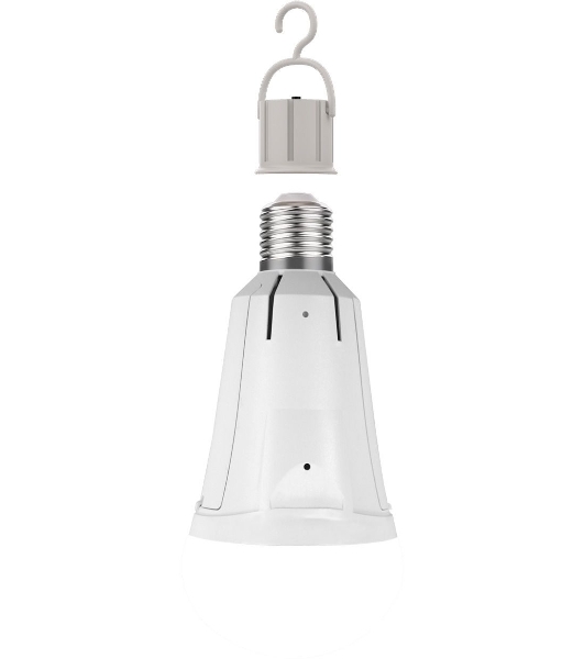 Лампа cветодиодная A80 12W 900lm 4100K Е27 авар. с Li-Ion аккумулятором LED