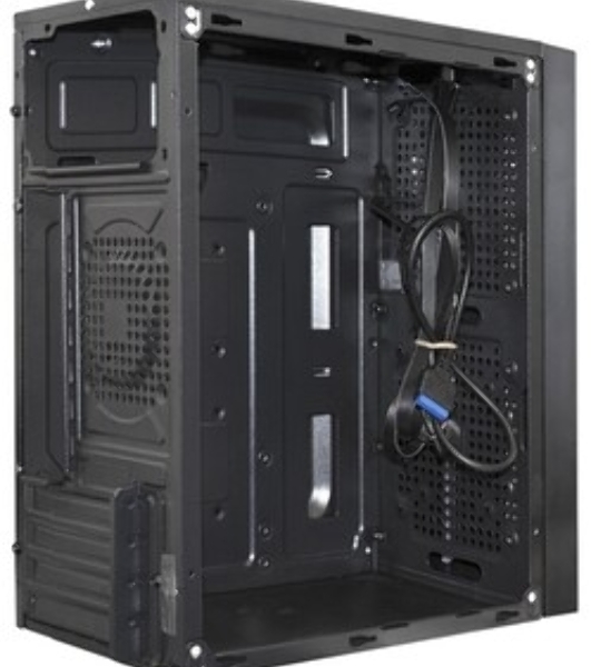 Компьютерный корпус Minitower ExeGate mEVO-9302-RGb-700W-12 (mATX, БП 700NPX с вент. 12см, 2хUSB+1хUSB 3.0, HD аудио, черный с RGb подсветкой)