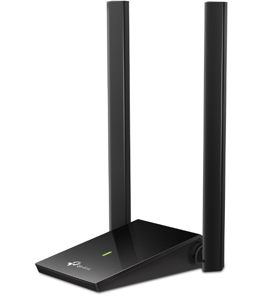 Адаптер TP-Link AC1300Mbps Dual-band High-Gain wireless USB adapter, 867Mbps at 5G and 400Mbps at 2.4G, two high gain antennas, USB 3.0, USB extension cable, support wave 2 MU-MIMO, full compatible with Windows and macOS.