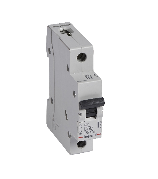 Выключатель автоматический Legrand 419669 RX3 4,5кА 50А 1П C