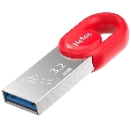 Флешка USB Netac UM2 (NT03UM2N-128G-32RE), 128Gb, USB 3.0, R/W 130/50, серебристый/красный, фото11