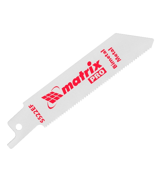 Полотна по металлу Matrix для сабельной пилы S522EF 75/1,4 мм, Bimetal, 2 шт., PRO