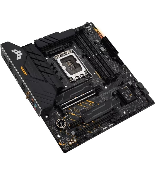 Материнская плата ASUS TUF GAMING B660M-PLUS WIFI, LGA 1700, Intel B660, 4xDDR5, 4xSATA, 2xM.2, 1xPCIe 5.0 x16, 1xPCIe 3.0 x4, 1xPCIe x1, 1xDP, 1xHDMI, 1x 2.5Gb LAN, 4xUSB-A 3.2 Gen 2, 1xUSB-A 3.2 Gen 1, 2xUSB 2.0, 1xUSB-C 3.2 Gen 2x2, 5x3.5 мм, 7.1, mATX