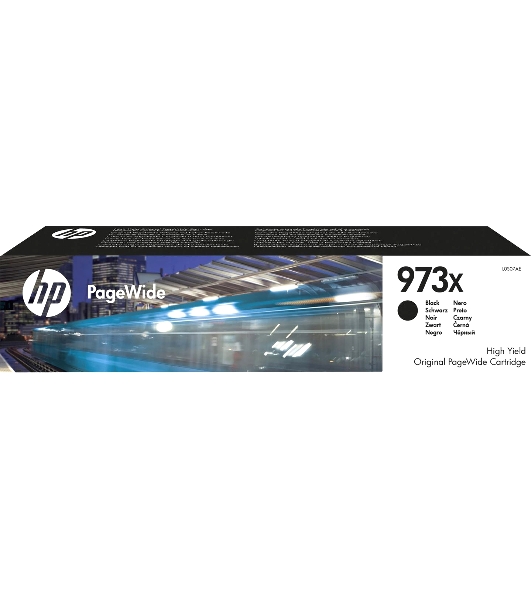 Картридж струйный HP 973XL L0S07AE черный для HP PW Pro 477dw/452dw 10000 стр.