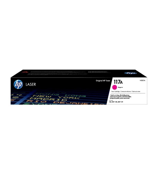 Картридж лазерный HP W2073A (HP 117A) пурпурный для HP Color Laser 150/170 700 страниц.