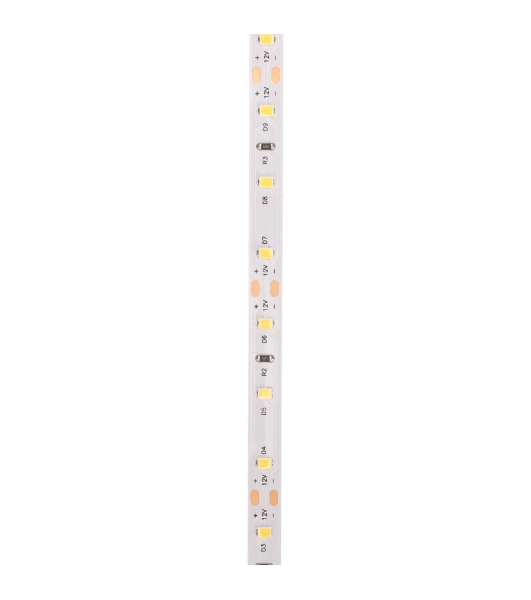 Лента светодиодная Rexant 12В, SMD2835, 9,6Вт/м, 60 LED/м, 6500K, 8мм, 5м, IP20