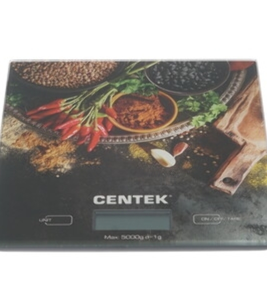 Весы кухонные Centek CT-2462 серебристый