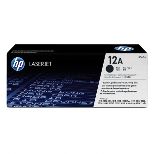 Картридж лазерный HP Q2612A черный для LaserJet 1010/1018/1020/1012/1015/3015/3020/3030 (2000 стр.)
