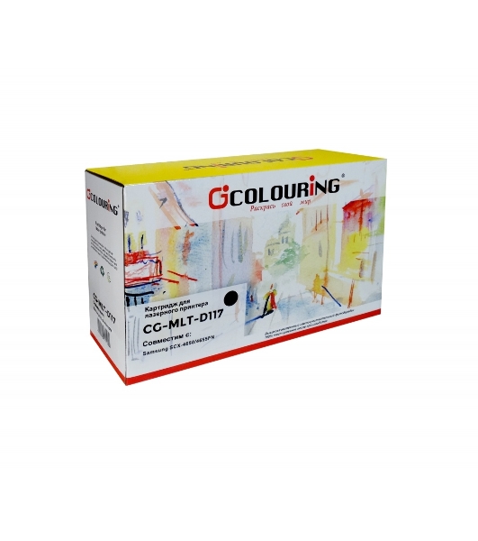Картридж лазерный Colouring CG-MLT-D117S черный (3000 стр.) для Samsung SCX-4650/4655FN