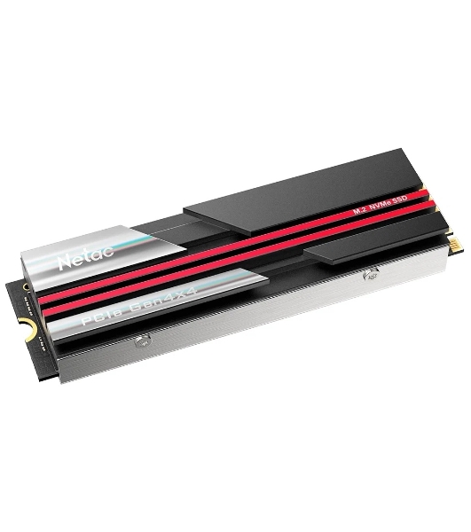 Накопитель SSD Netac NV7000-T, 4Tb, M.2 2280, PCIe 4.0 x4, NVMe, R/W 7300/6700, с радиатором