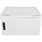 Шкаф коммутационный ЦМО (ШРН-6.350.1) настенный 6U 600x350 мм пер. дв. металл 200 кг серый 300 мм 180 град., фото 1