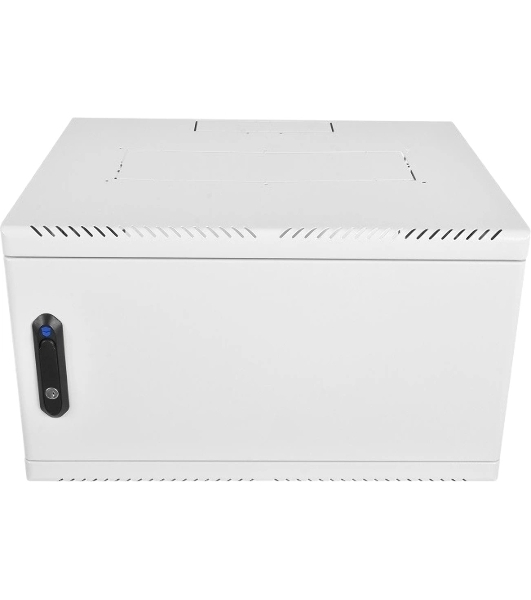 Шкаф коммутационный ЦМО (ШРН-6.350.1) настенный 6U 600x350 мм пер. дв. металл 200 кг серый 300 мм 180 град.
