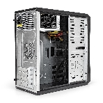 Компьютерный корпус Minitower ExeGate BA-204U-UNS450 (mATX, БП UNS450 с вент. 12см, 2хUSB+2хUSB 3.0, аудио, черный), фото9