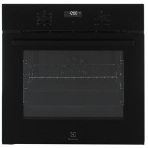 Встраиваемый духовой шкаф Electrolux EOF5H50BZ, Духовой шкаф электрический с конвекцией, приготовление на пару, объем 65 л, 8 режимов, очистка каталитическая, 2 стекла в дверце, направляющие проволочные, черный, фото11