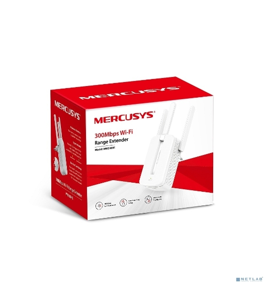 Усилитель Mercusys MW300RE 300Mbps Wi-Fi Range Extender