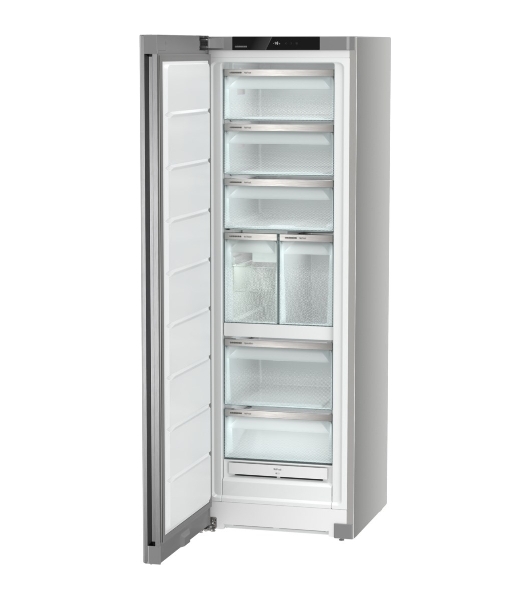 Морозильная камера Liebher часть Side-by-Side XRFsf 5240 и XRFsf 5245, Plus, NoFrost, серебристый, 262л, 7 ящиков