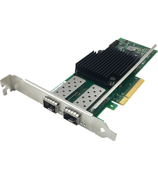 Сетевой Адаптер Intel Ethernet Converged Network Adapter X710-DA2, 10GbE/1GbE dual ports SFP+, open optics, PCI-E 3.0x8 (Low Profile and Full Height brackets included) bulk
