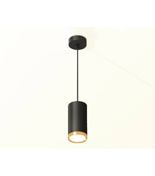 Светильник Ambrella Light XP8162013 SBK/PYG черный песок/золото желтое полированное GX53 (A2333, C8162, N8124)