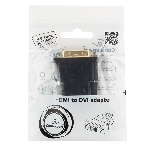 Переходник Cablexpert HDMI-DVI 19F/19M золотые разъемы, пакет, черный, фото5