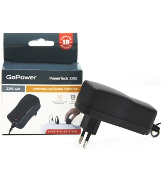 Блок питания GoPower PowerTech 2250 универсальн. импульсный (1/50)