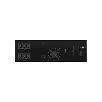 Источник бесперебойного питания линейно-интерактивный ДКС серии Info Rackmount Pro,3000 ВА/2400 Вт,1/1, USB, RJ45, 6xIEC C13, Rack 3U, SNMP/AS400 slot, 4x9Aч, фото6
