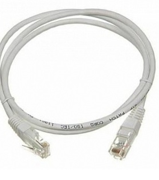 Патч-корд LANMASTER LSZH UTP cat.5e, 0.5 м, серый