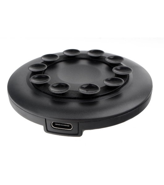 Беспроводной адаптер питания на присосках Cablexpert MP3A-PC-33, QI 10Wt, 7,5Wt, 5Wt