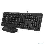 Комплект клавиатура+мышь A4Tech KK-3330 проводной, USB, 1200 DPI, чёрный, фото31