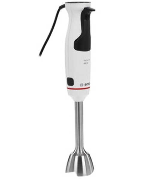 Блендер погружной Bosch MSM4W210 белый, 600 Вт, плавная регулировка