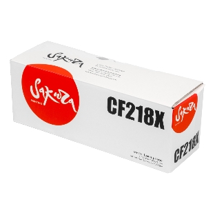 Картридж Sakura CF218X для HP, черный, 5000 к.