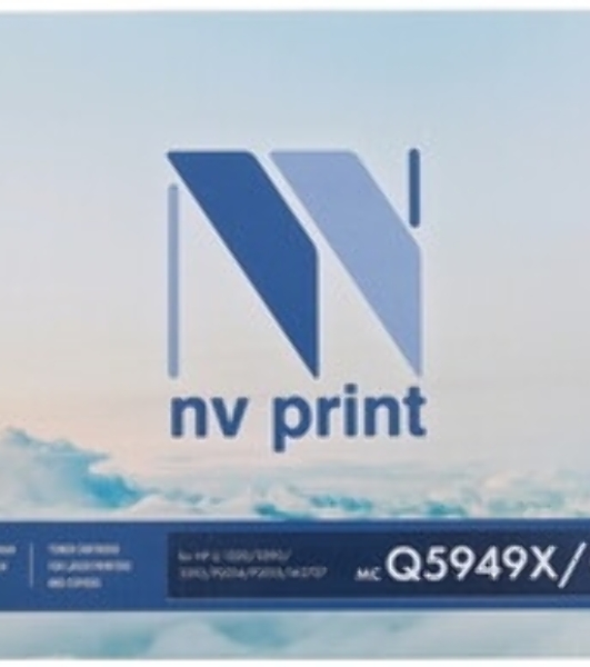 Картридж лазерный NVPrint совместимый HP Q5949X/Q7553X для LJ 1320/3390/3392/P2014/P2015/M2727 (7000k)