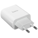 Сетевое зарядное устройство HOCO C80A Rapido 1xUSB + 1xUSB-C, 3.1A, 20W, белый, фото17
