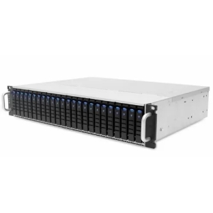 Компьютерный корпус AIC XJ1-20246-02 2U 24x 2.5'; hot-swap bays, hot-swap JBOD with dual SAS 12G expander controller, dual BMC, tool-less HDD tray, 550W 1+1 hot-swap redundant 80+ platinum, tool-less rail kit (35X series)