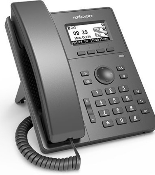 Телефон IP Flyingvoice P10 черный