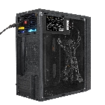 Компьютерный корпус Minitower ExeGate mEVO-9301-EVO800 (mATX, БП EVO800RGb с вент. 12см, с окном, 2хUSB+1хUSB 3.0, HD аудио, черный, с RGb подсветкой), фото6