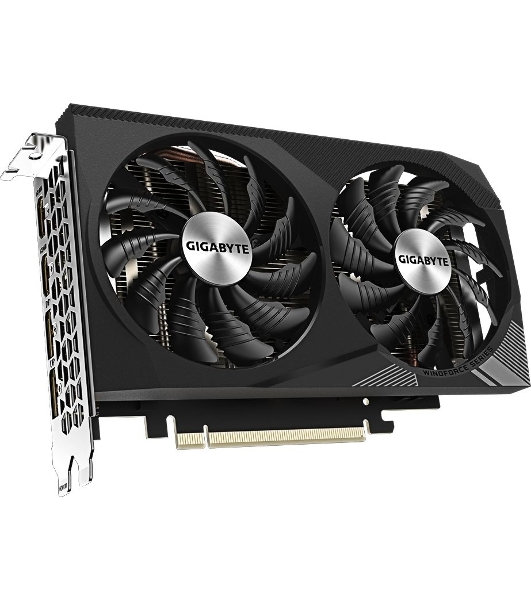 Видеокарта GIGABYTE NVIDIA GeForce RTX 3050 8Gb GDDR6 128bit 2xHDMI 2xDP