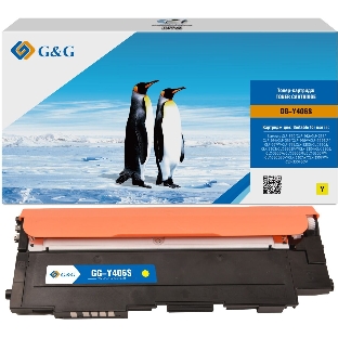 Картридж лазерный G&G GG-Y406S желтый (1000 стр.) для Samsung CLP-360/362/363/365/367/368, CLX-3300/3302/3303/3304/3305/3307
