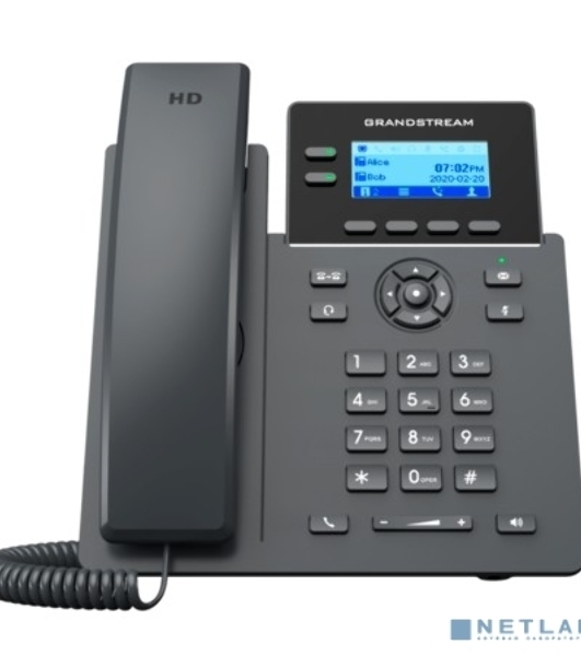 Телефон IP Grandstream GRP2602P черный